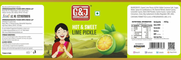 Sweet Lime Pickle - Image 4